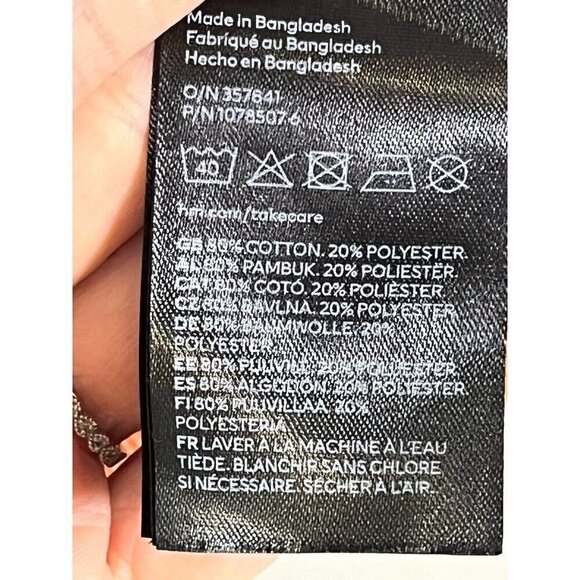 H&M Sweatshirt Kid 6 Orange Crew Halloween Pumpkin Parade School Preppy 80s - Picture 6 of 7